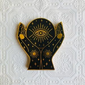 Hamsa Hand Tabletop Wooden Decor